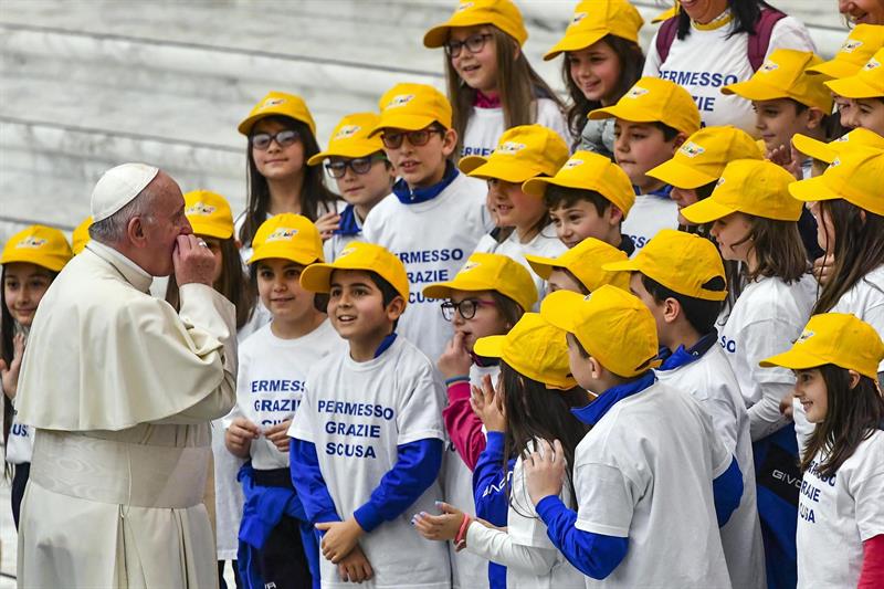 Papa Francisco, Vaticano, niños, Navidad, Nochebuena,