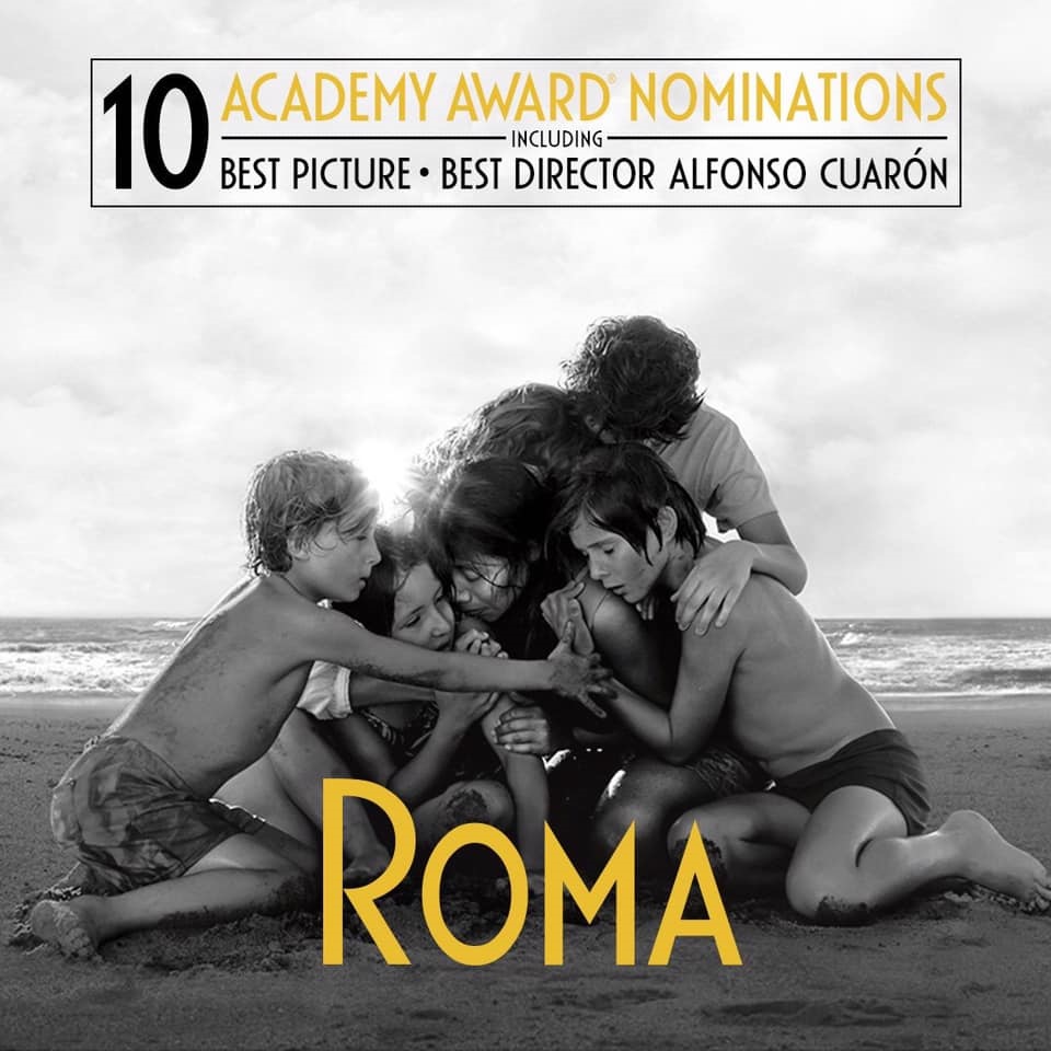 Roma obtuvo 10 nominaciones al Oscar