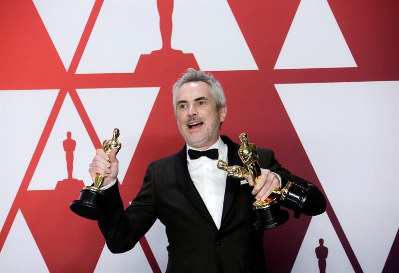 Alfonso Cuarón en la sala de prensa/Foto: EFE
