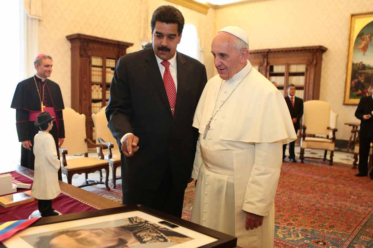 Nicolás Maduro, Papa Francisco, Venezuela, América Latina