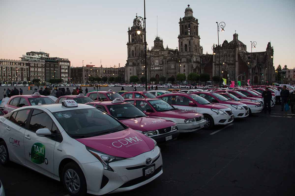 Taxistas, Uber, scooters, grin, didi