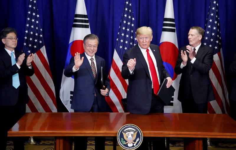 Trump, Corea del Sur