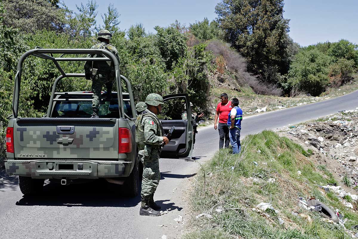 Ejército, Popocatépetl, rutas de evacuación