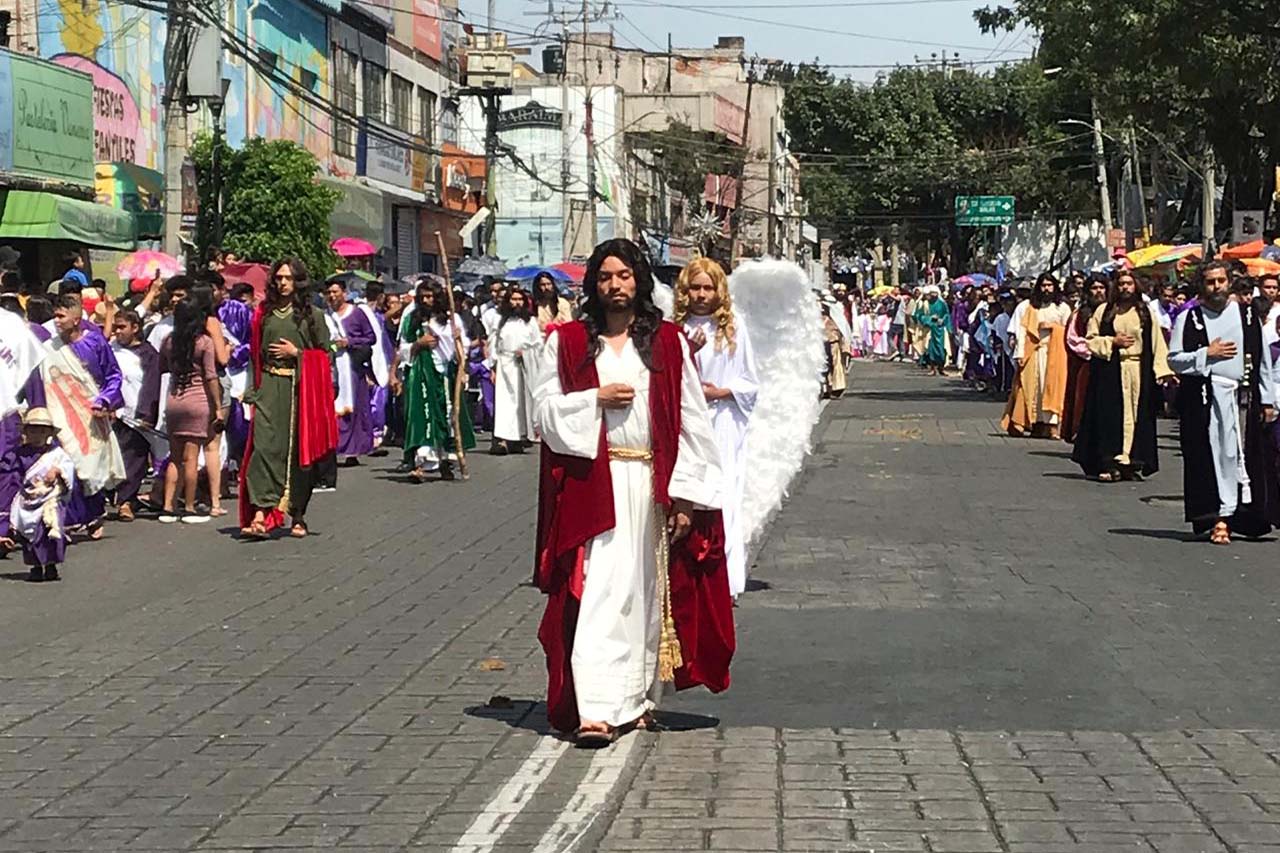 Iztapalapa vive la Pasión de Cristo - Siete24