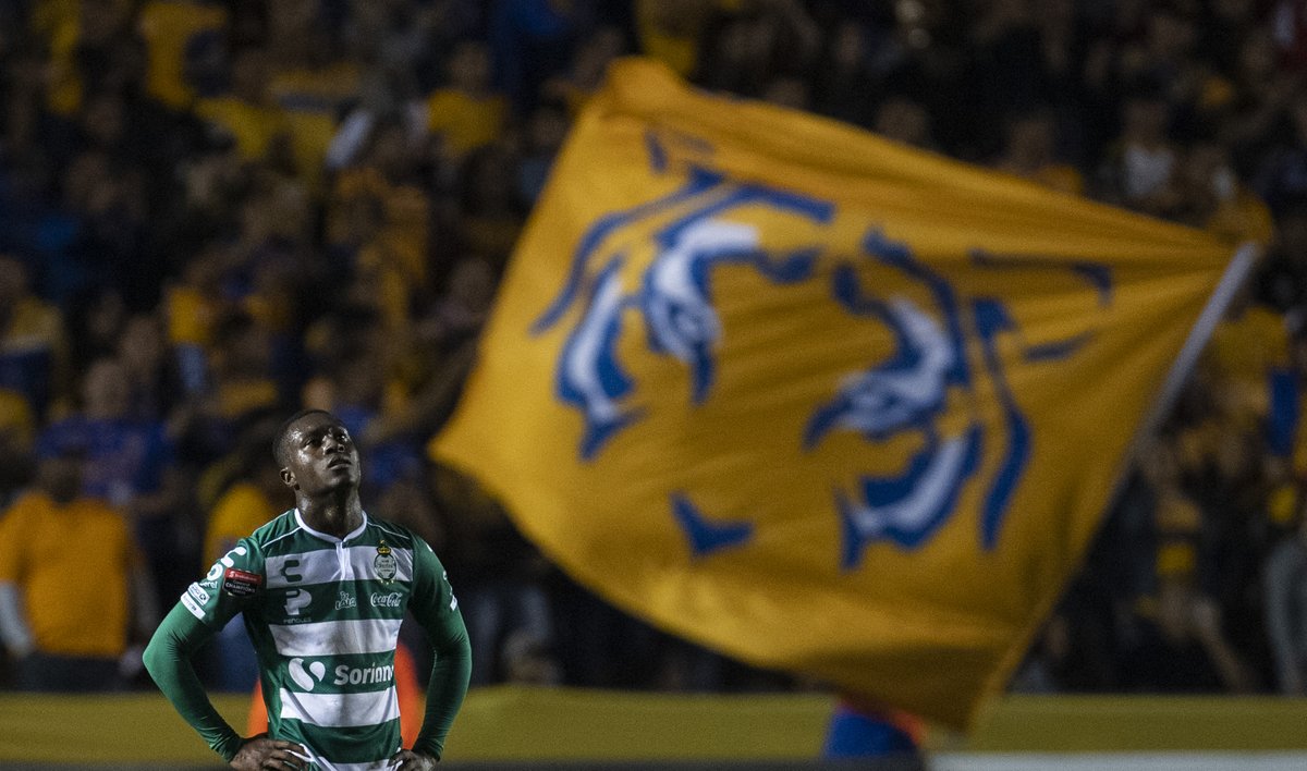 Tigres vapuleó a Santos. Foto: Twitter