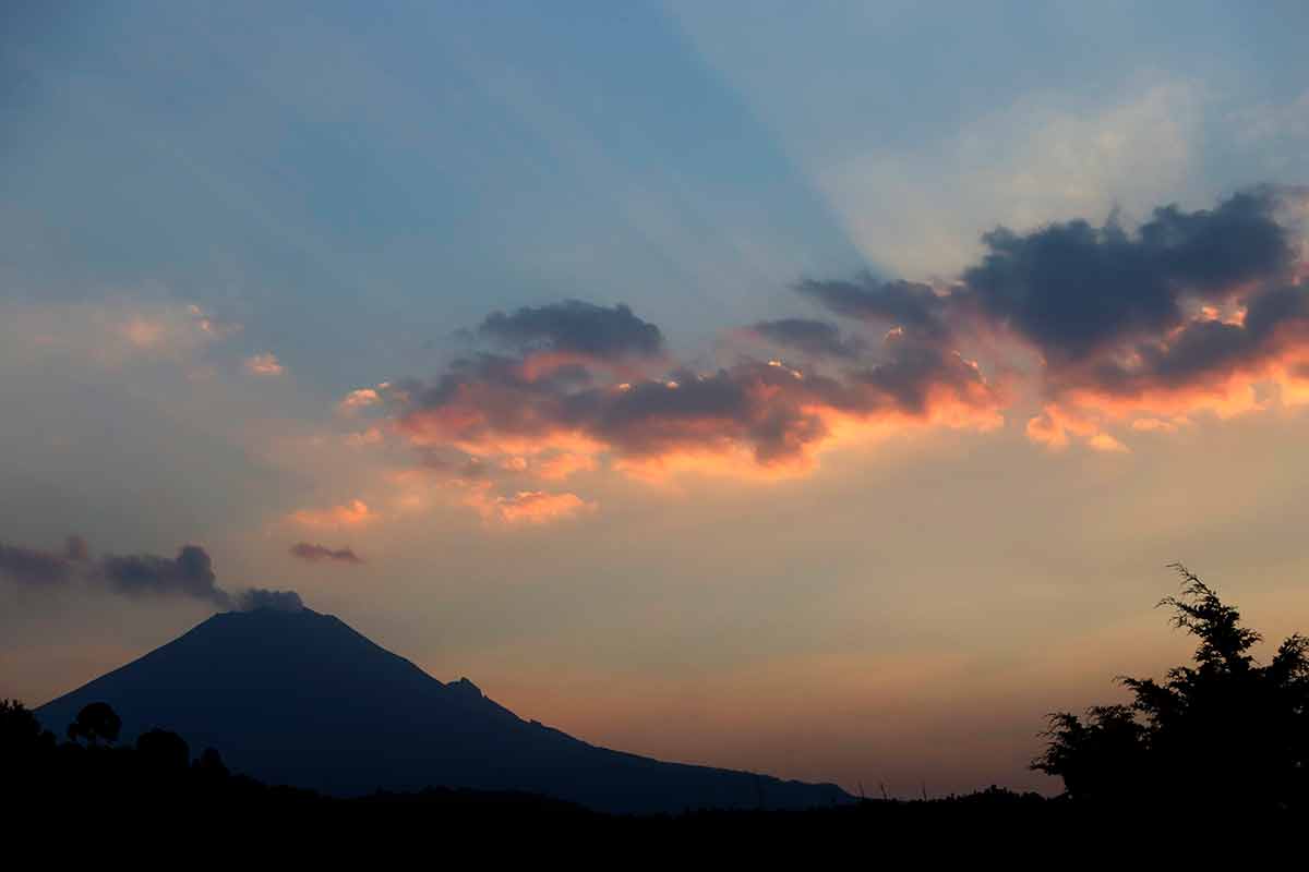 Popocatépetl, volcán, Protección civil