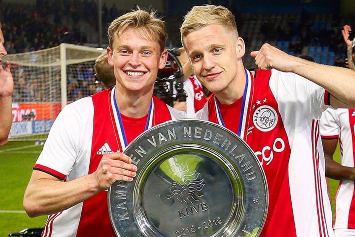 Ajax campeón de Holanda. Foto: Twitter