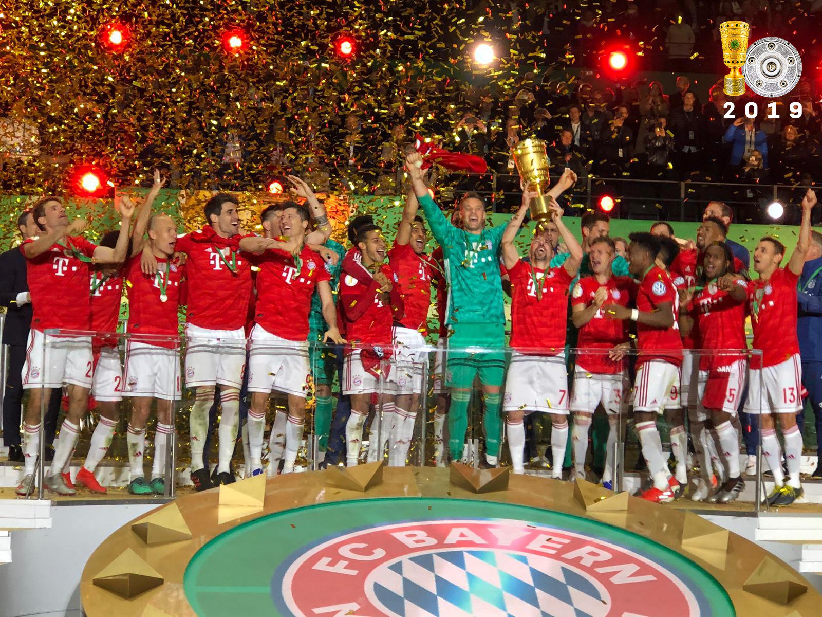Bayern Münich conquistó la Copa de Alemania. Foto: Twitter
