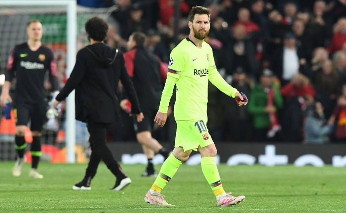 Insultan a Messi. Foto: EFE