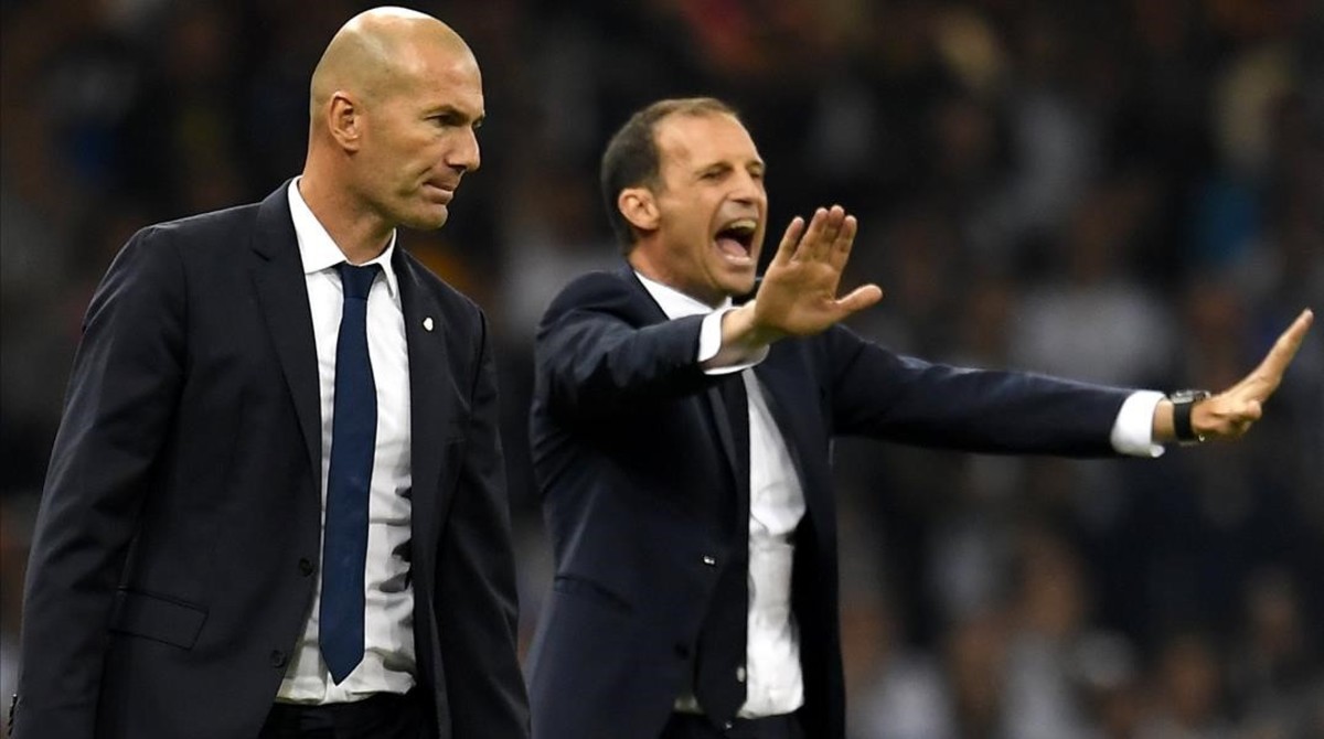 Zidane, Real Madrid, Allegri, Juventus