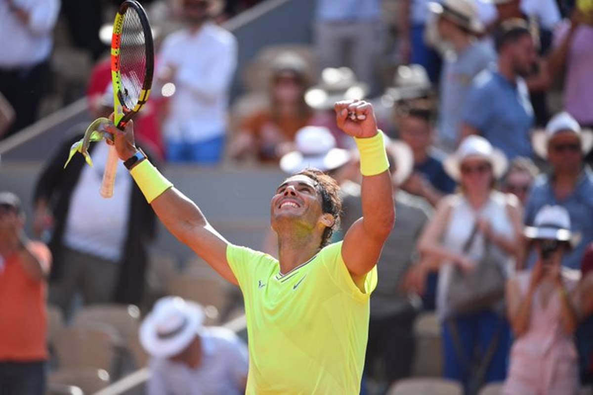 Avanzó Rafael Nadal en Roland Garros. Foto: Twitter