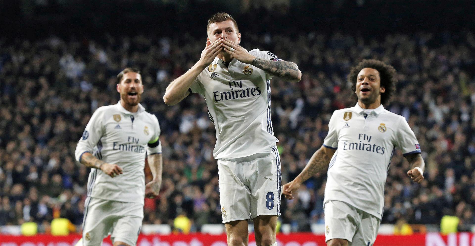 Toni kroos contento con el Real Madrid. Foto: EFE
