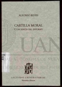 Cartilla Moral de Alfonso Reyes
