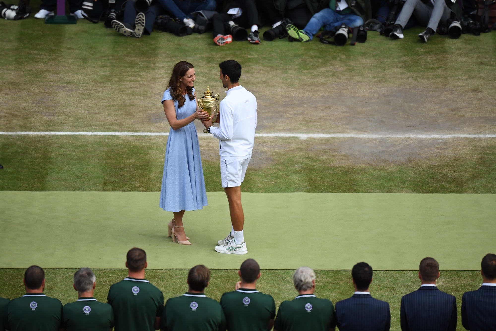 Djokovic ganó Wimbledon. Foto: Twitter