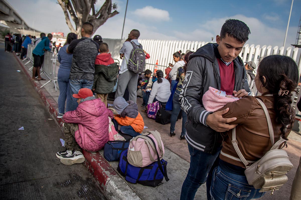 migrantes, Estados Unidos, familias, México