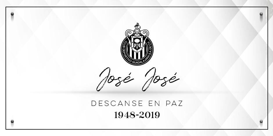 José José era seguidor de Chivas. Foto: twitter