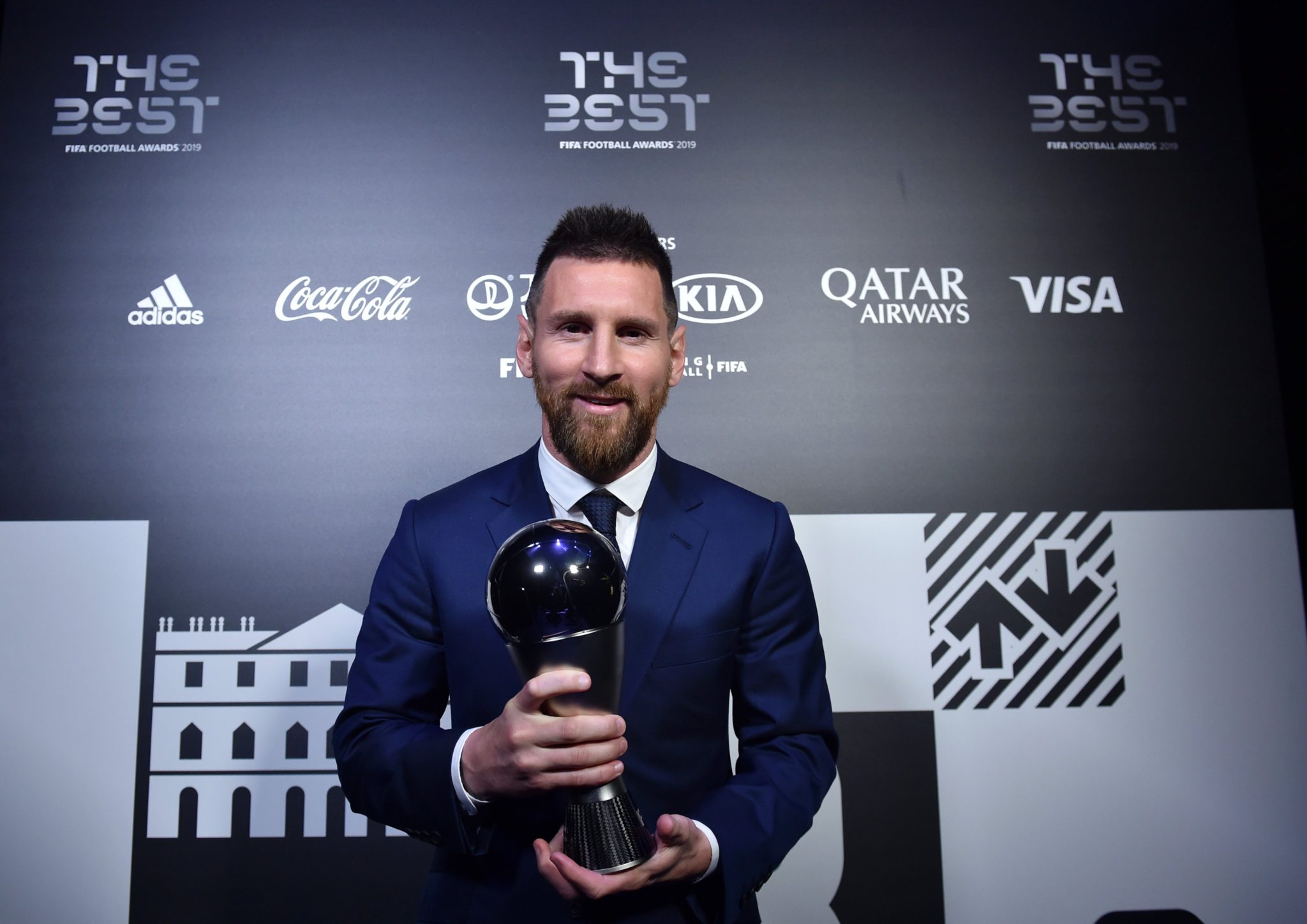 Messi, el mejor del mundo. Foto: FIFA