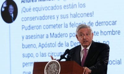 AMLO señala al hijo de Calderón de usar granjas de bots