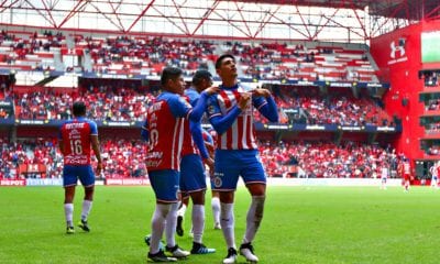 Chivas le pega a Toluca. Foto: twitter