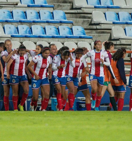 Clásico Nacional en la Liga MX femenil. foto: Twitter