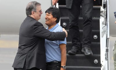 Evo Morales, Marcelo Ebrard, Bolivia, Golpe de estado, asilo político,