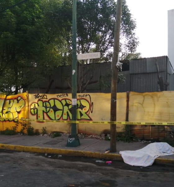 Sujeto es hallado muerto en la Morelos