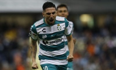 Santos Laguna le pegó al América. Foto: Twitter