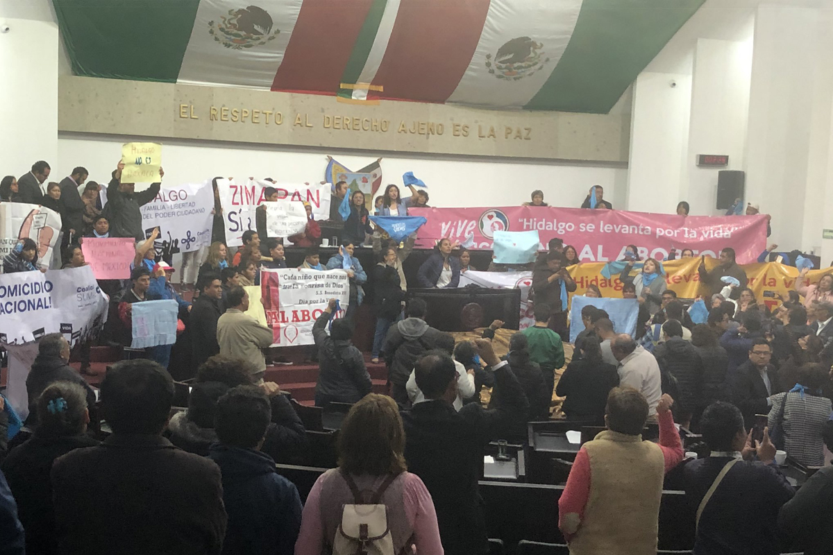 Alertan sobre posible aprobación de aborto en Hidalgo