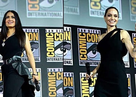 Angelina Jolie y Salma Hayek son protagonistas de The Eternals