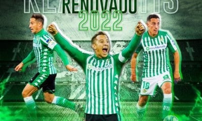 Guardado renovó con Betis. Foto: Twitter