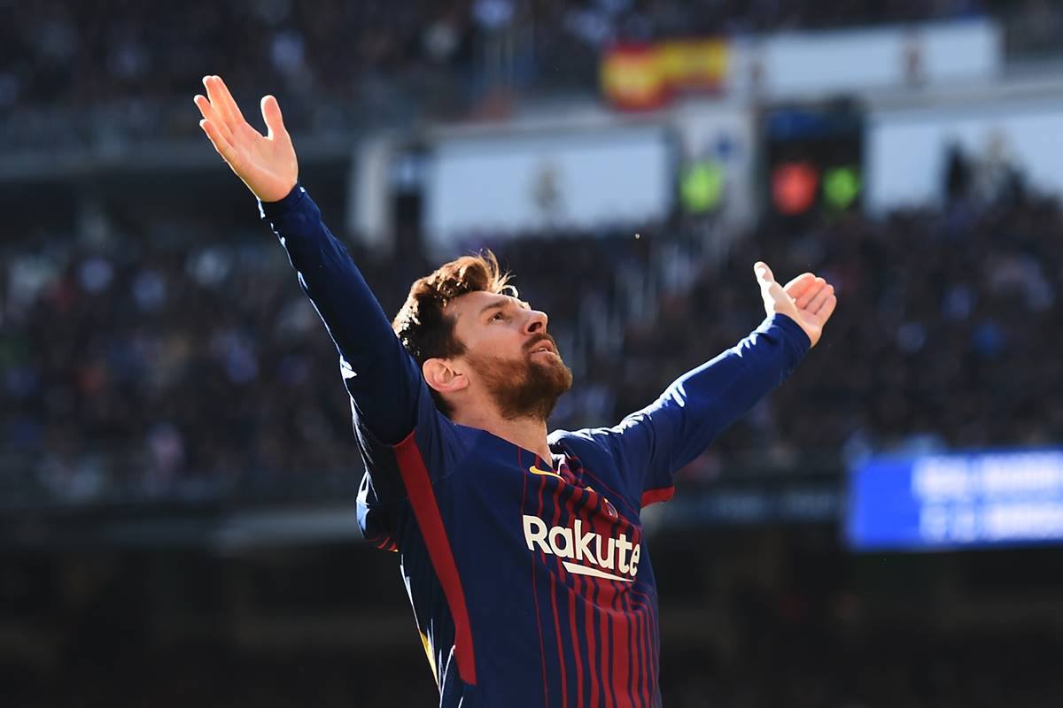 Le agrada a Messi ser goleador de LaLiga. Foto: Twitter
