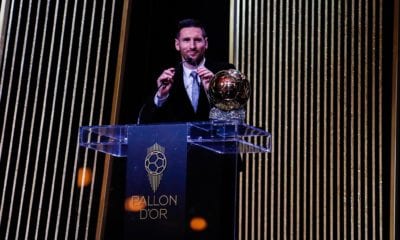 Messi se llevó el balón de oro. Foto: Messi