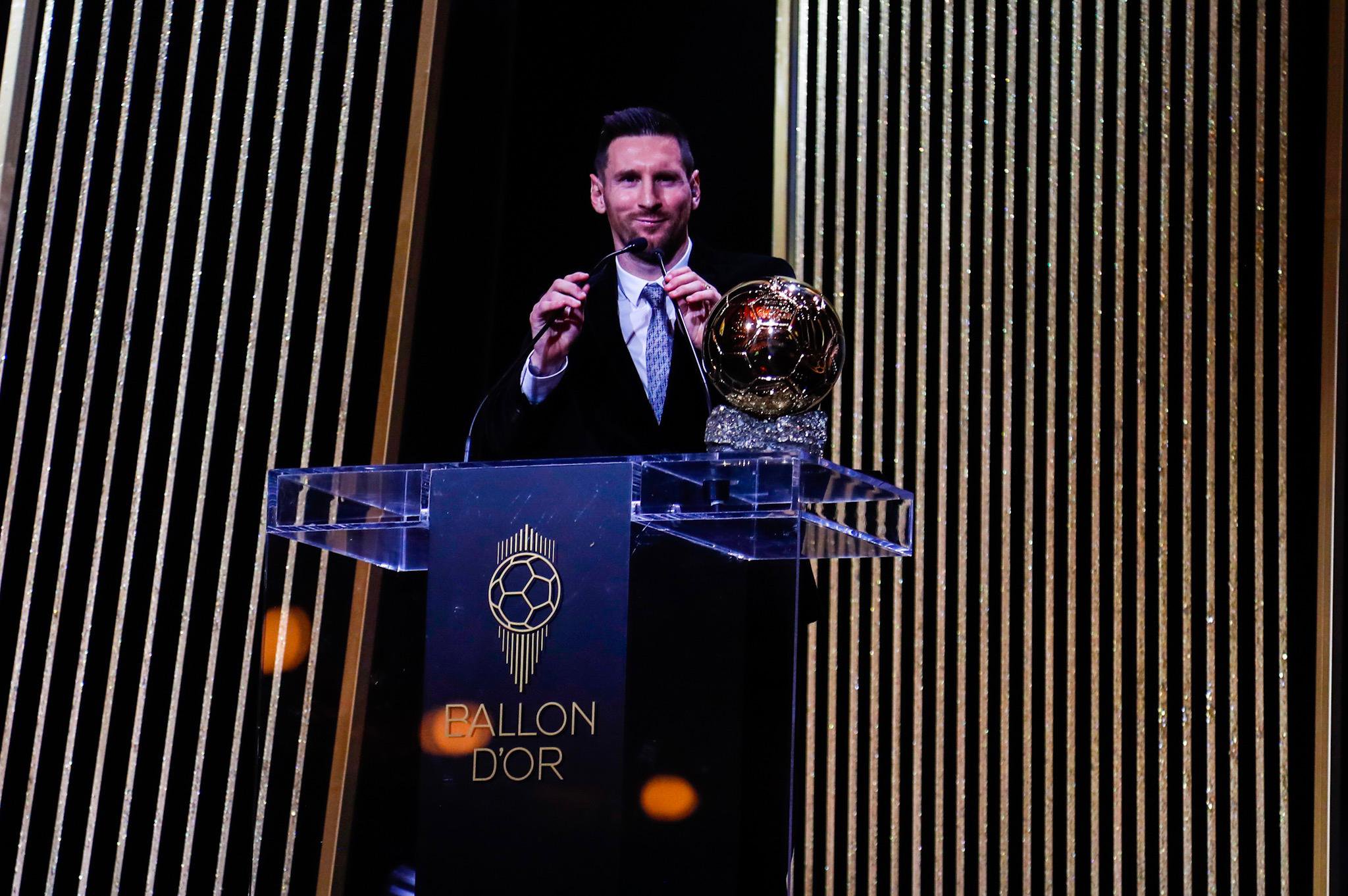 Messi se llevó el balón de oro. Foto: Messi