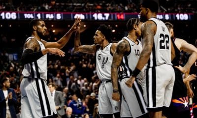 Sufrida victoria de los Spurs. Foto: Spurs