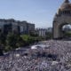 “México sí, AMLO no”, gritan miles en el Monumento a la Revolución