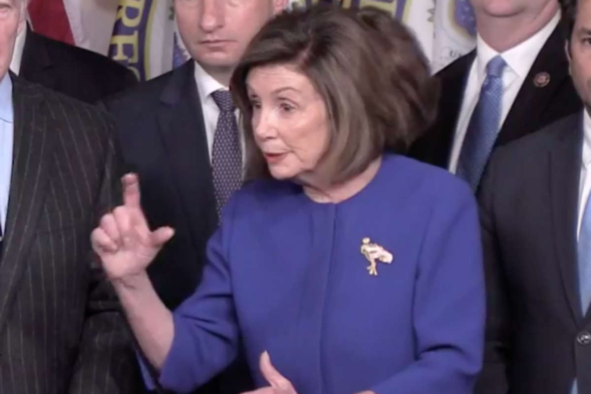 Nancy Pelosi (Captura de video)