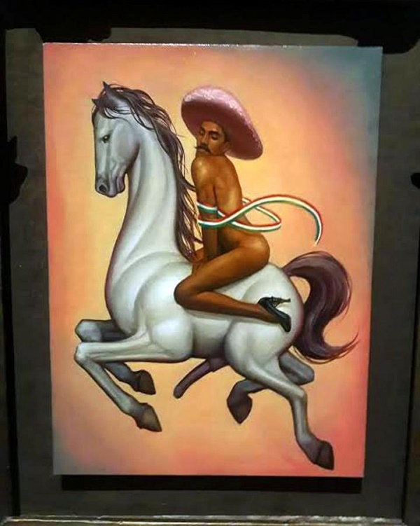 Zapata en Bellas Artes