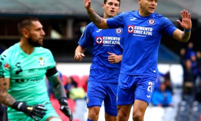 Cruz Azul le pegó a Santos. Foto: Liga MX