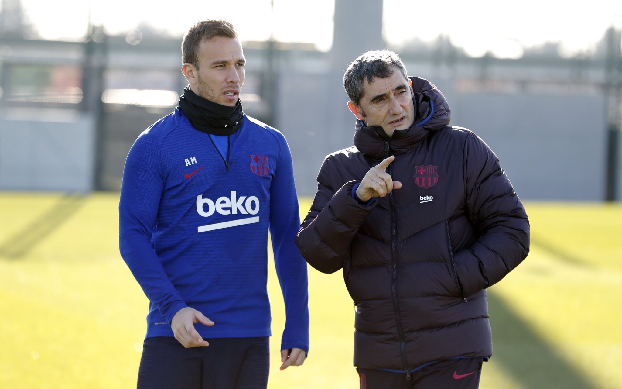 Ernesto Valverde, con las horas contadas con Barcelona. Foto: Twitter