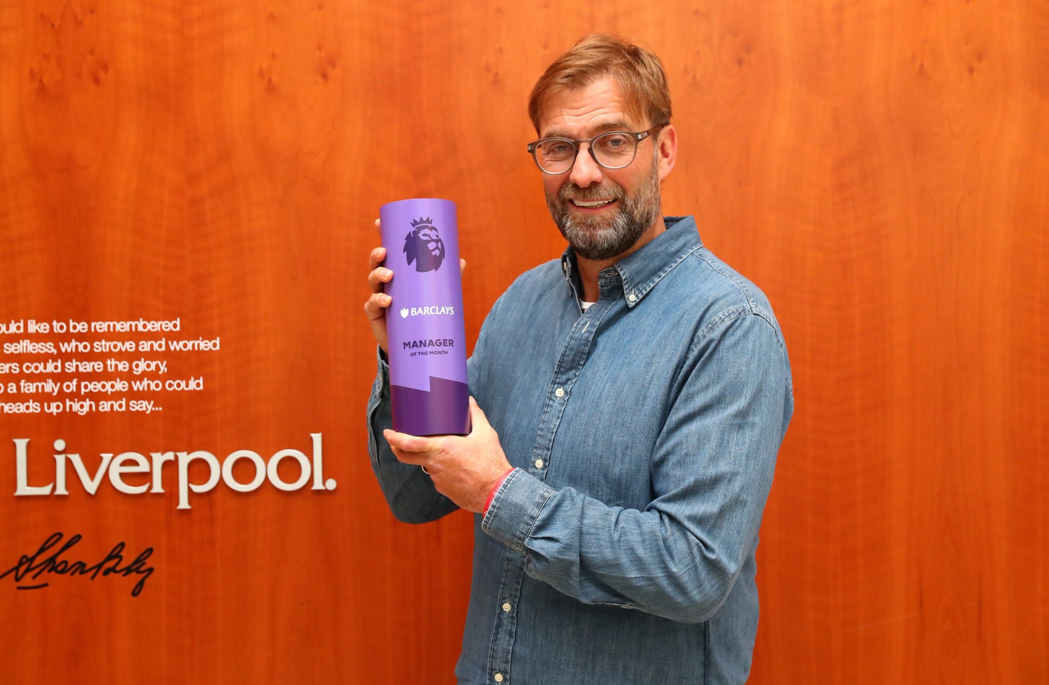 Descarta Jürgen Kloop que le interesen los récords con Liverpool. foto: Liverpool