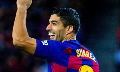 Luis Suárez, el MVP de LaLiga. Foto: Barcelona