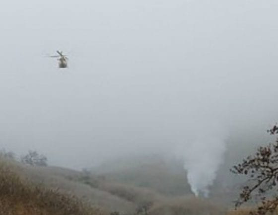 Neblina habría provocado el accidente del helicóptero en el que murió Kobe Bryant. Foto Twitter