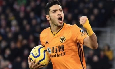 Raúl Jiménez, el mejor goleador de Wolves. foto: Twitter