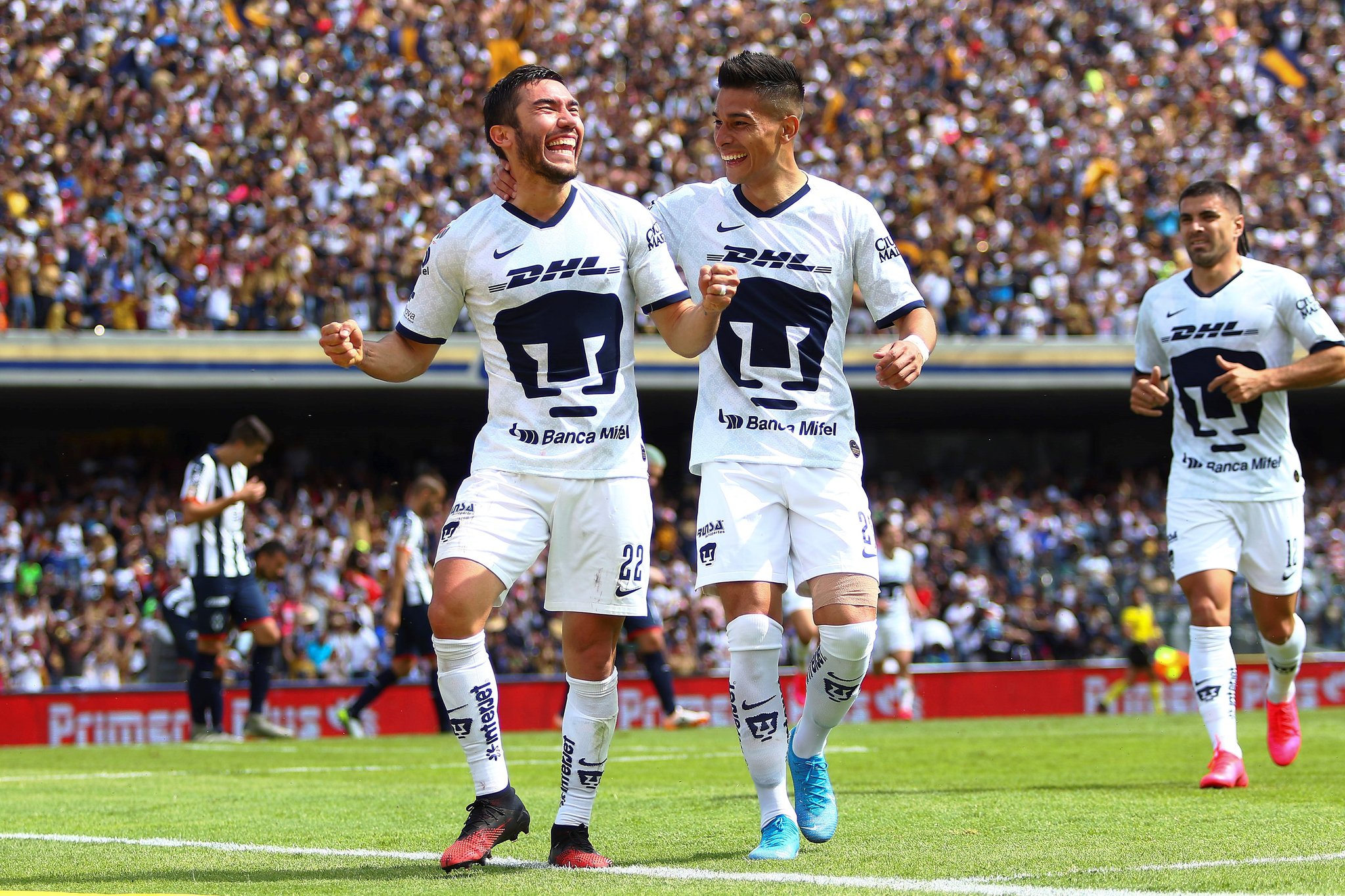 Pumas le pegó a Monterrey. Foto: Liga MX