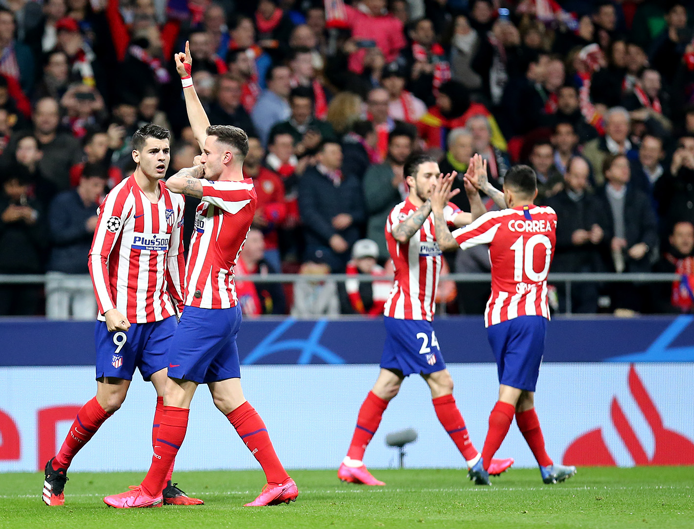 Atlético de Madrid dio el primer golpe. Foto: Atlético de Madrid