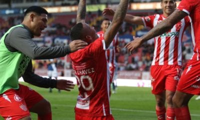 Necaxa hunde al Puebla. Foto: Necaxa