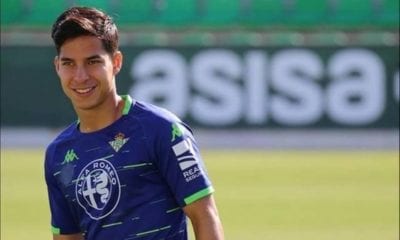 Diego Lainez, listo para regresar