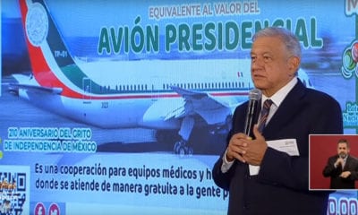 Rompen boletos de rifa de alusiva al Avión Presidencial