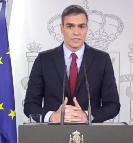 Pedro Sánchez, jefe del Gobierno español (Captura de video)