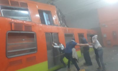 Choque de Metro en Tacubaya fue por error de conductor